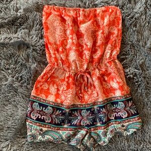 Bebop Girls Sleeveless romper. XS